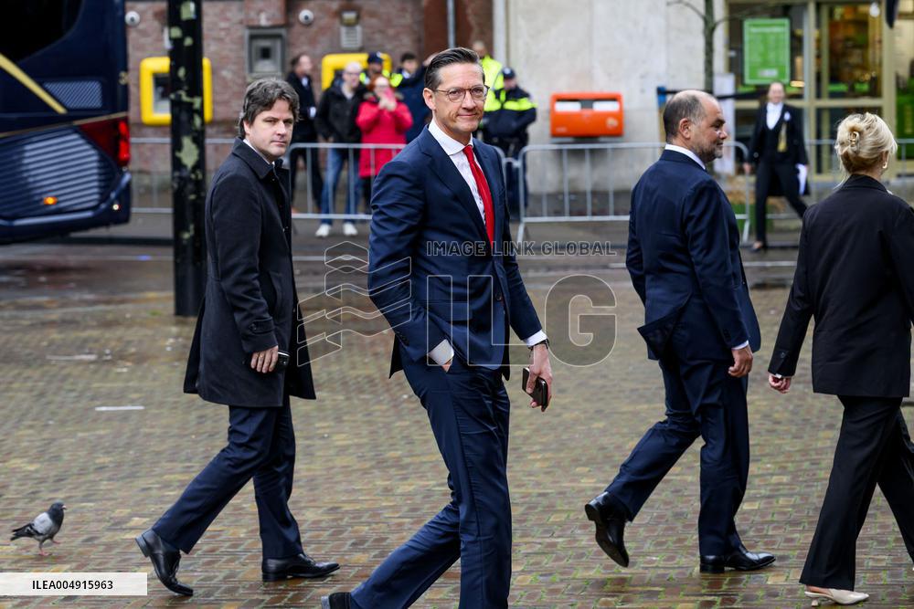 Special Joint Meeting of the States General - The Hague