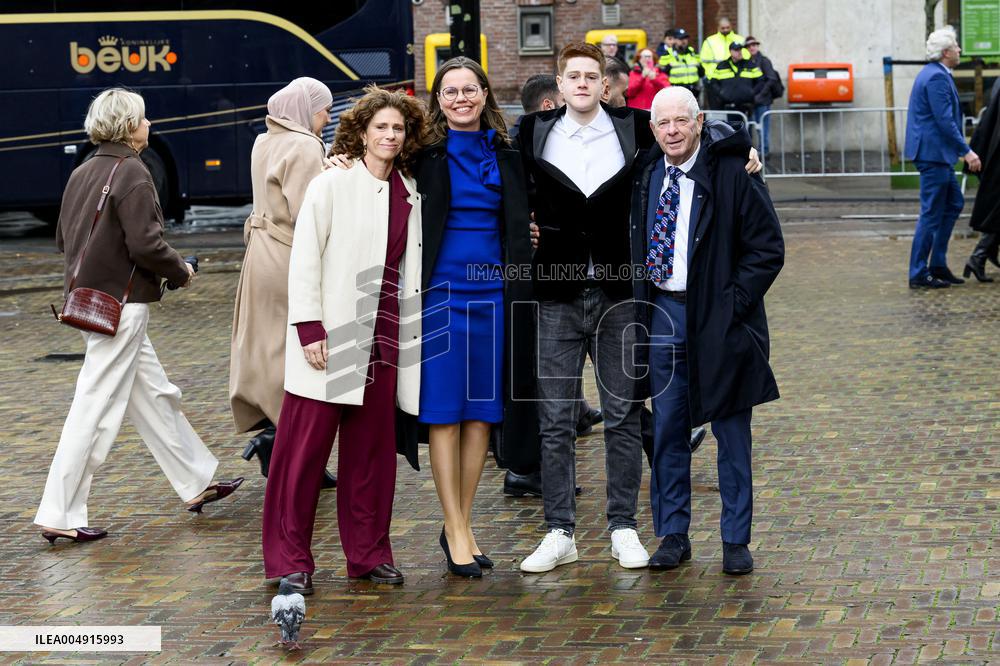 Special Joint Meeting of the States General - The Hague