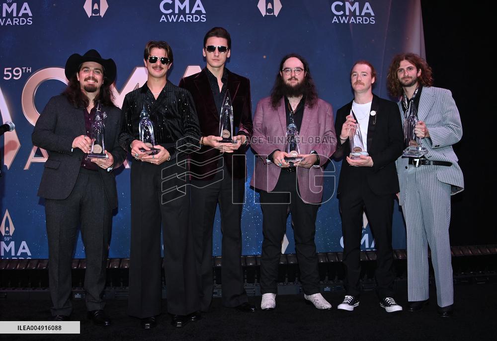 57th Annual CMA Awards - Pressroom