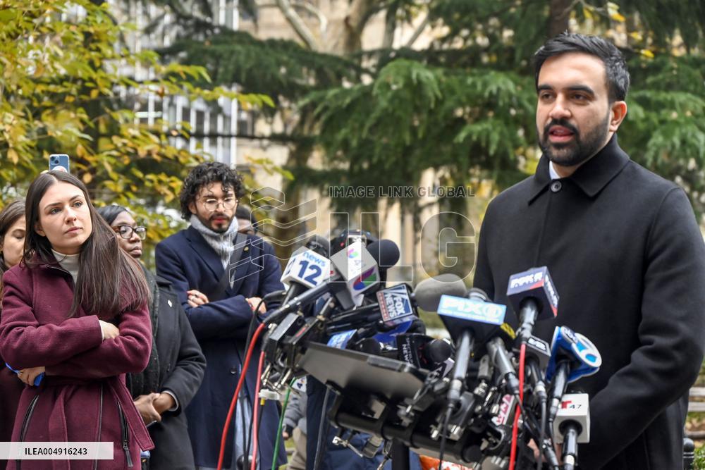 Mayor-elect Zohran Mamdani Press Conference