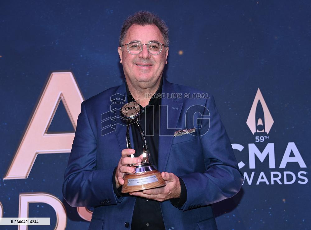 57th Annual CMA Awards - Pressroom