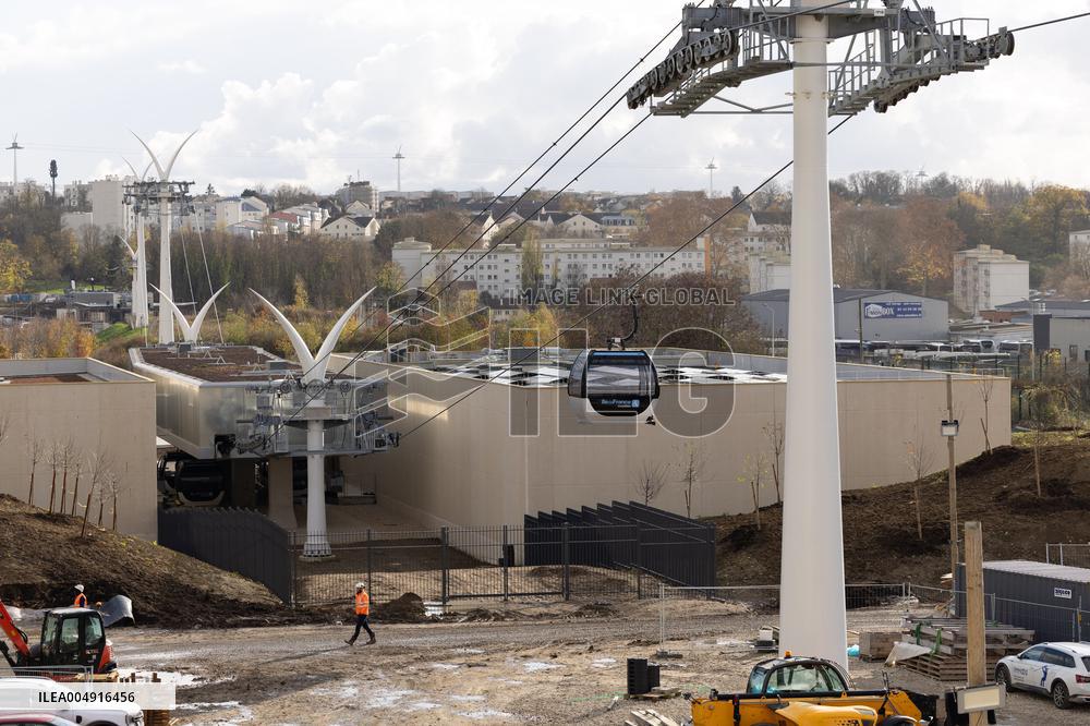 First urban cable car in the Paris region - Limeil-Brevannes