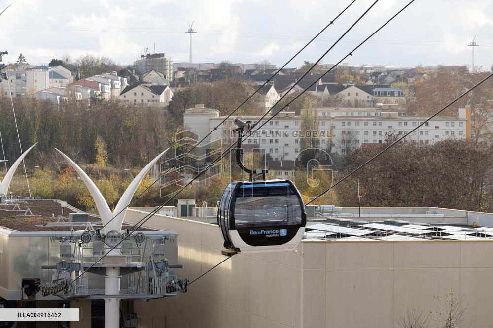 First urban cable car in the Paris region - Limeil-Brevannes