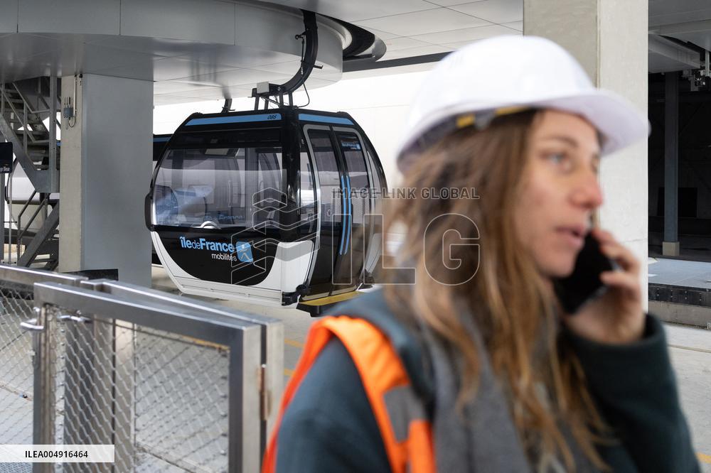 First urban cable car in the Paris region - Limeil-Brevannes