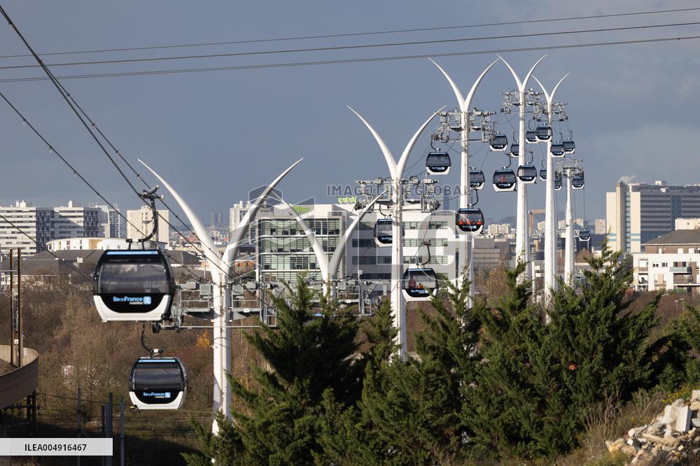 First urban cable car in the Paris region - Limeil-Brevannes