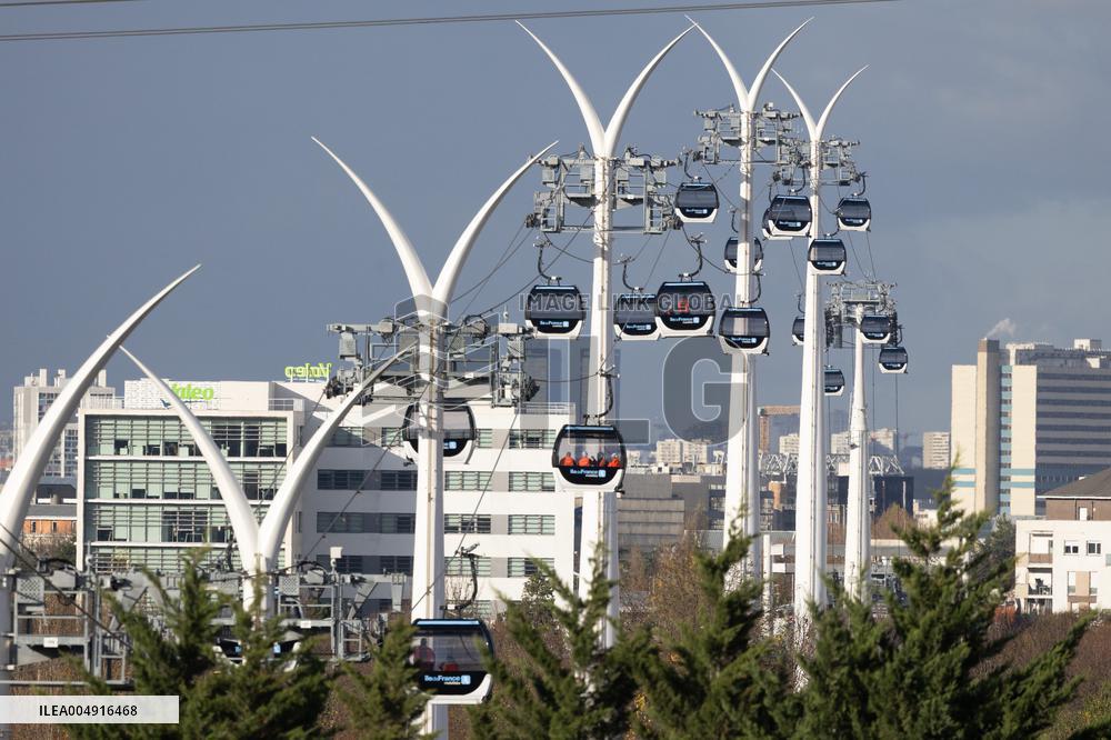 First urban cable car in the Paris region - Limeil-Brevannes