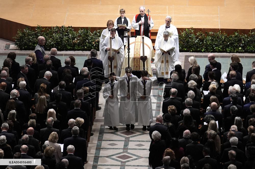 Dick Cheney funeral service - Washington