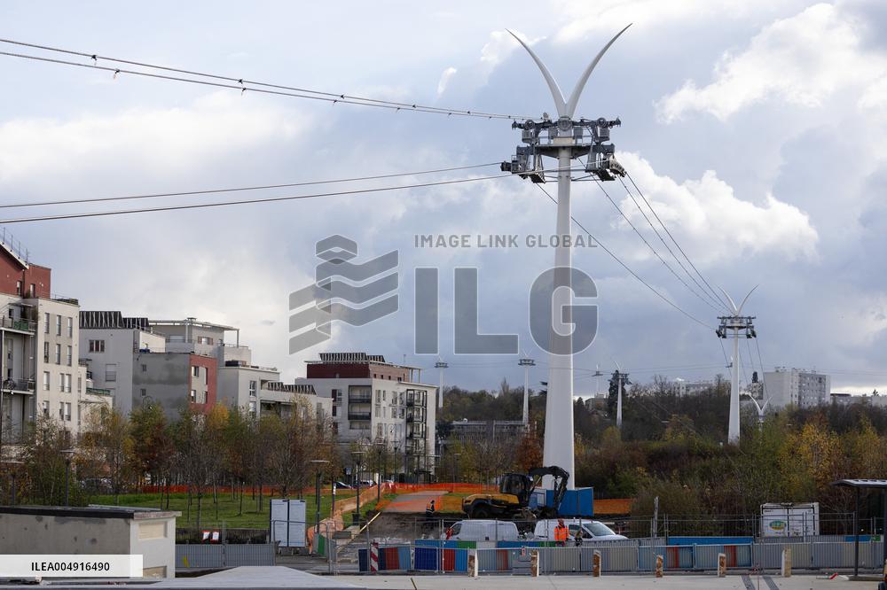 First urban cable car in the Paris region - Limeil-Brevannes