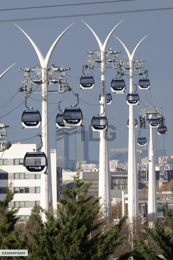 First urban cable car in the Paris region - Limeil-Brevannes