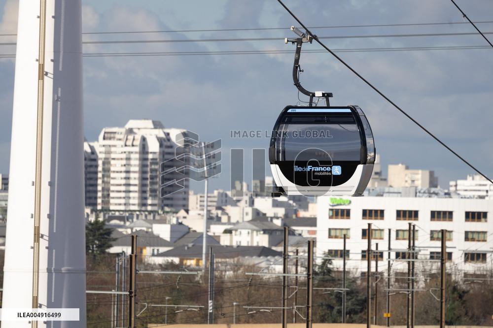 First urban cable car in the Paris region - Limeil-Brevannes