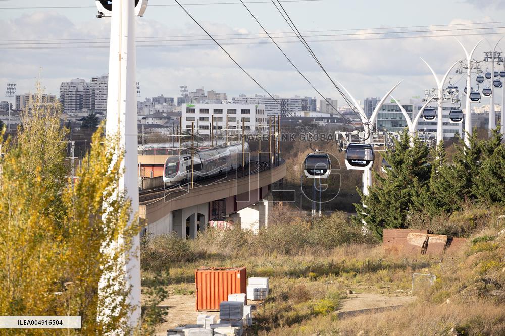 First urban cable car in the Paris region - Limeil-Brevannes