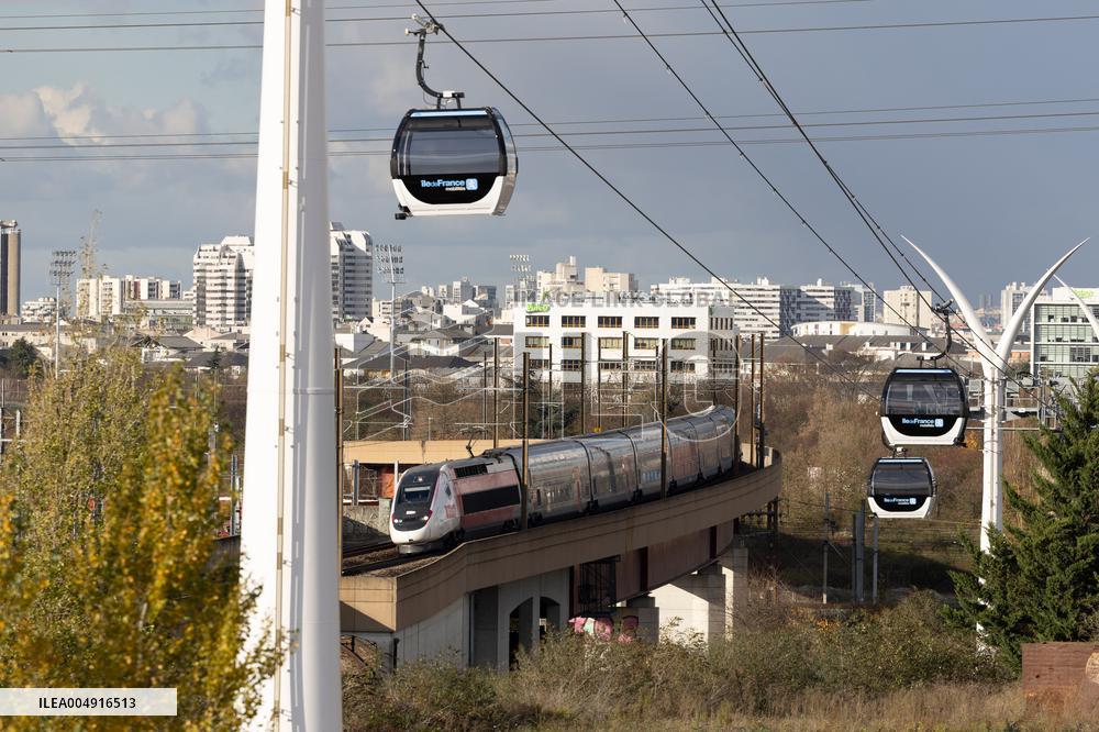 First urban cable car in the Paris region - Limeil-Brevannes