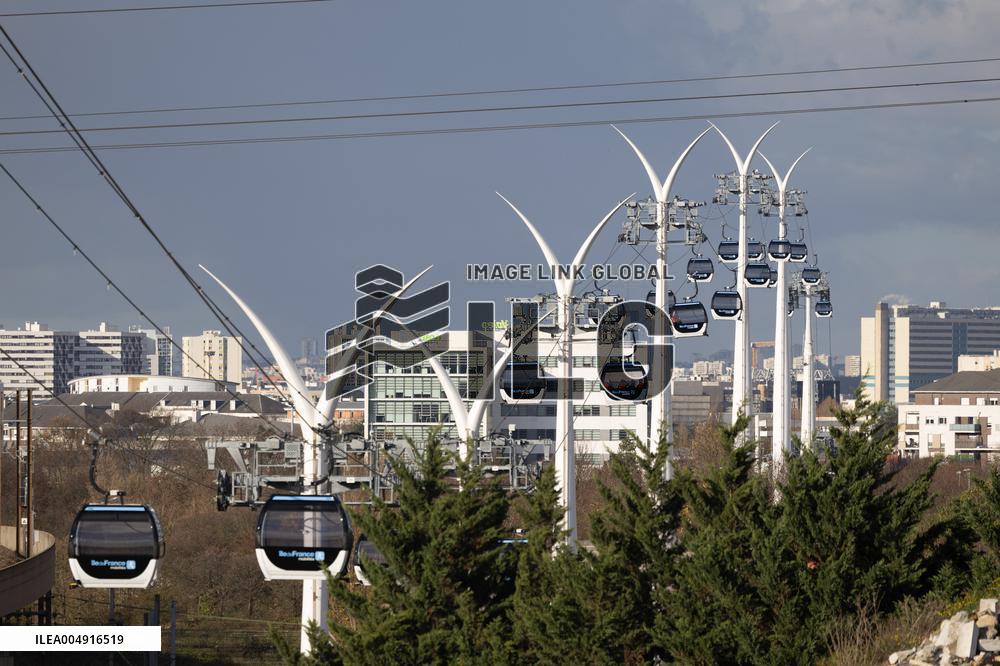 First urban cable car in the Paris region - Limeil-Brevannes
