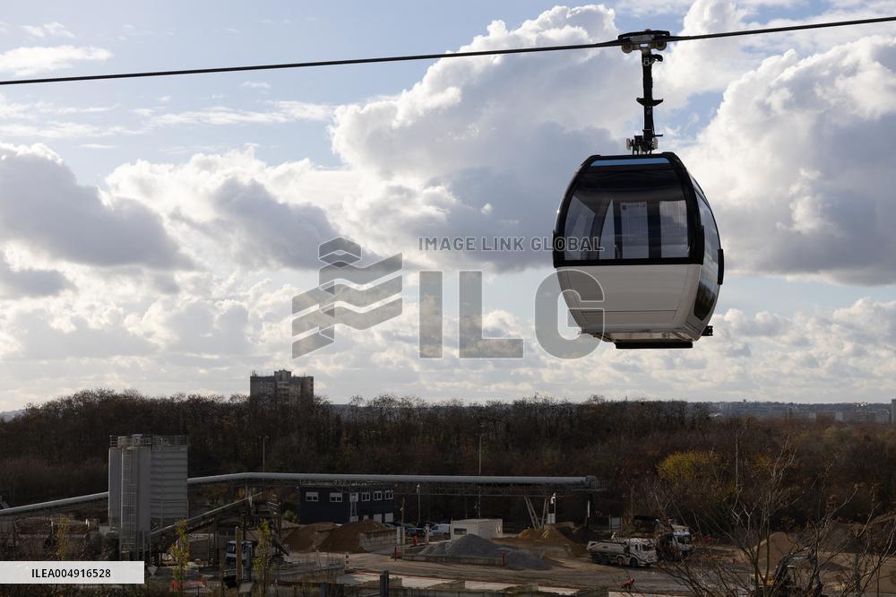 First urban cable car in the Paris region - Limeil-Brevannes