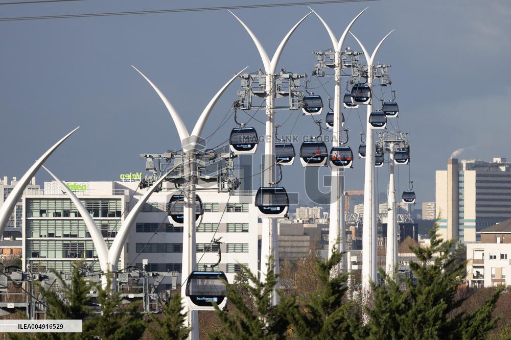 First urban cable car in the Paris region - Limeil-Brevannes