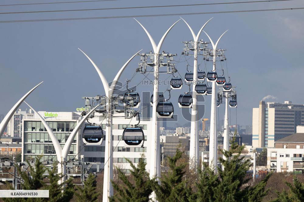 First urban cable car in the Paris region - Limeil-Brevannes
