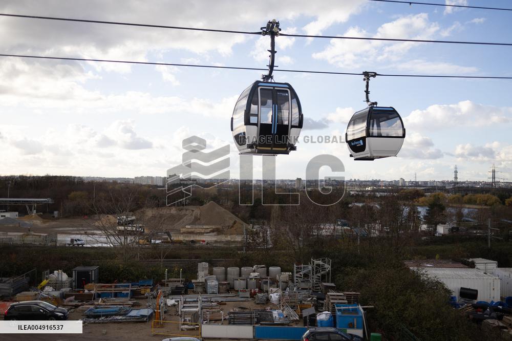 First urban cable car in the Paris region - Limeil-Brevannes
