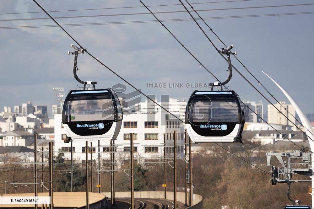 First urban cable car in the Paris region - Limeil-Brevannes