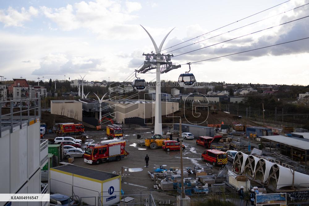 First urban cable car in the Paris region - Limeil-Brevannes