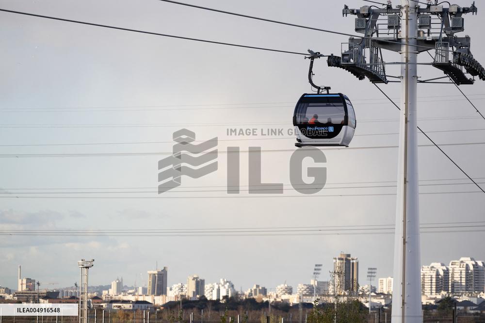First urban cable car in the Paris region - Limeil-Brevannes