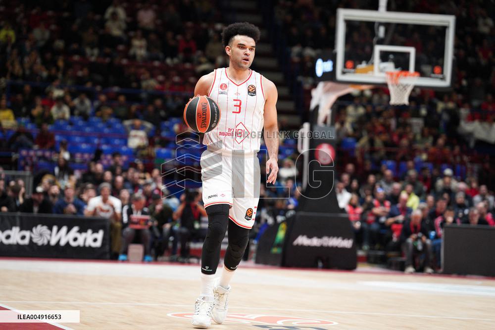 BASKET - Euroleague - Olimpia Milano vs Hapoel Tel Aviv