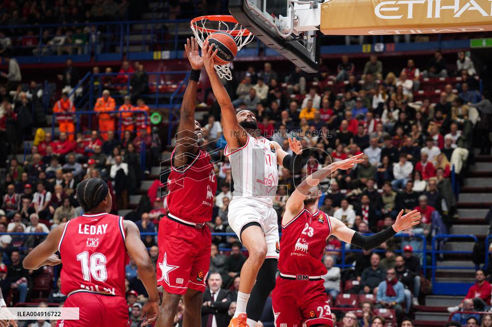 BASKET - Euroleague - Olimpia Milano vs Hapoel Tel Aviv