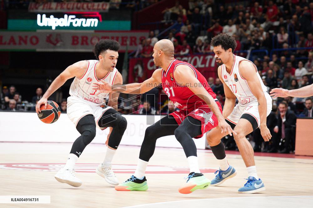 BASKET - Euroleague - Olimpia Milano vs Hapoel Tel Aviv