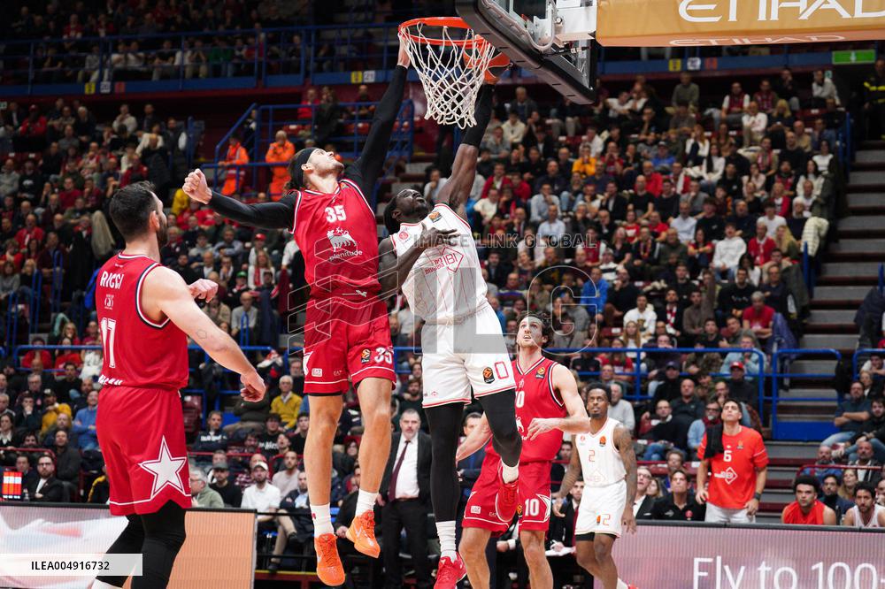 BASKET - Euroleague - Olimpia Milano vs Hapoel Tel Aviv