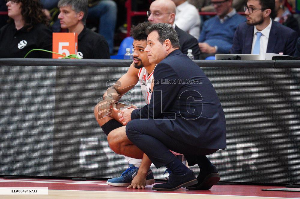 BASKET - Euroleague - Olimpia Milano vs Hapoel Tel Aviv