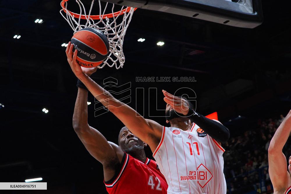 BASKET - Euroleague - Olimpia Milano vs Hapoel Tel Aviv