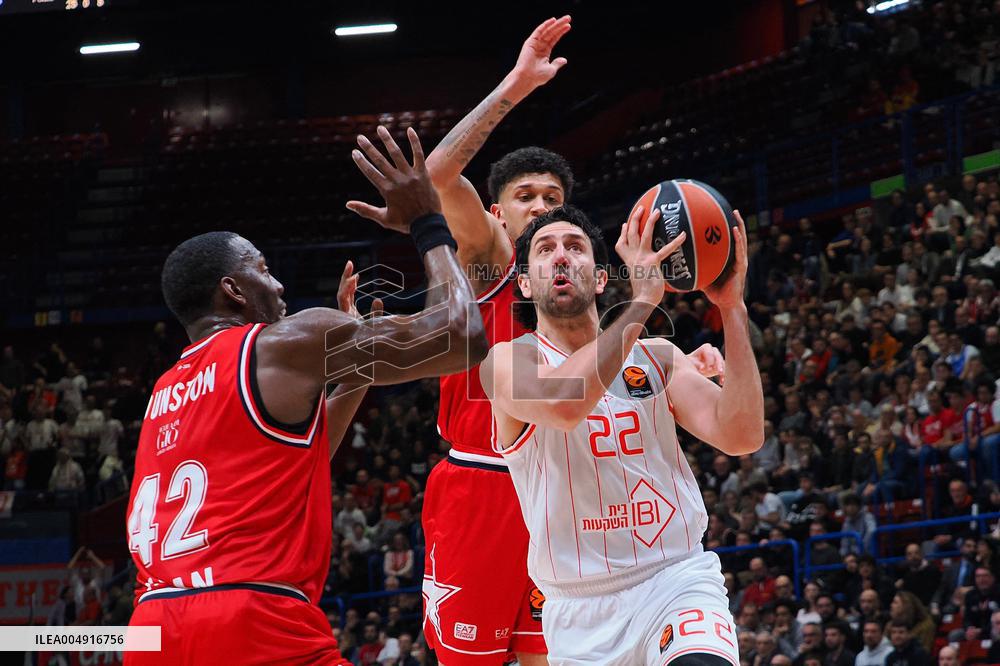 BASKET - Euroleague - Olimpia Milano vs Hapoel Tel Aviv