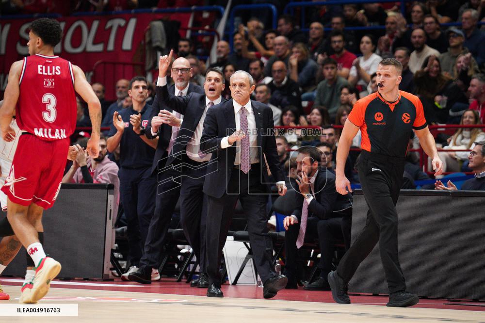 BASKET - Euroleague - Olimpia Milano vs Hapoel Tel Aviv