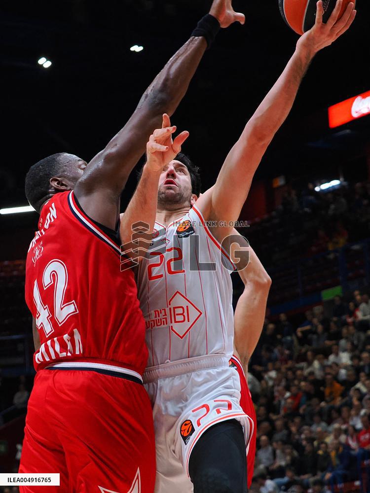 BASKET - Euroleague - Olimpia Milano vs Hapoel Tel Aviv