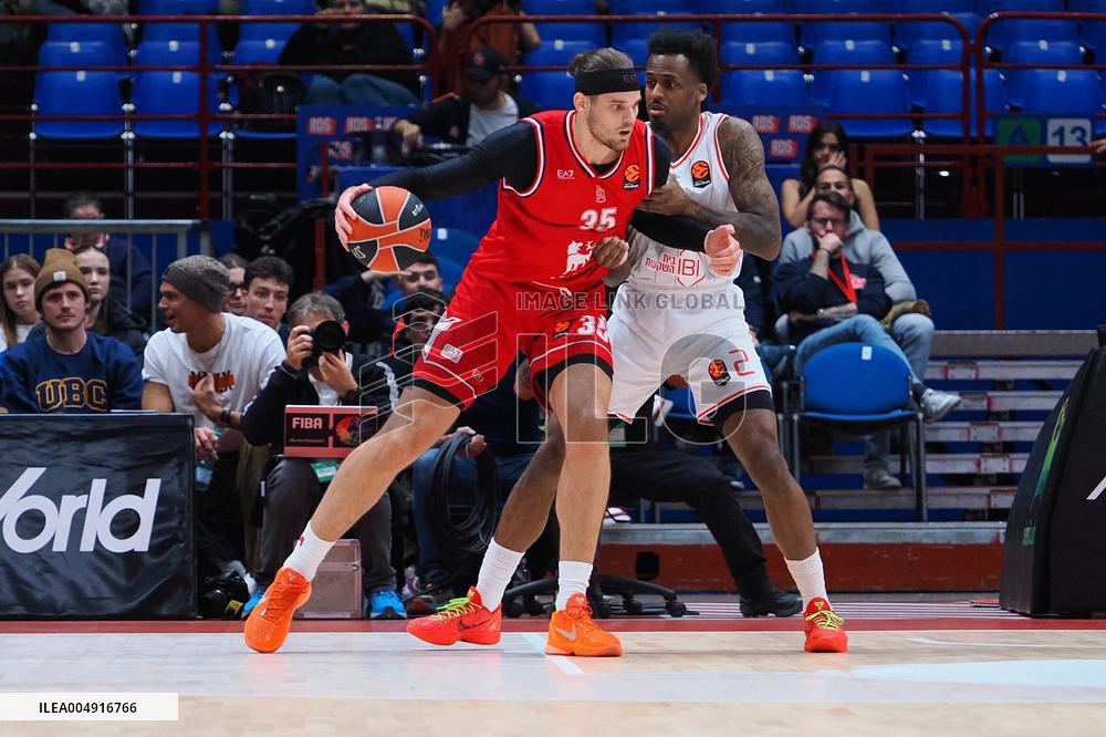 BASKET - Euroleague - Olimpia Milano vs Hapoel Tel Aviv