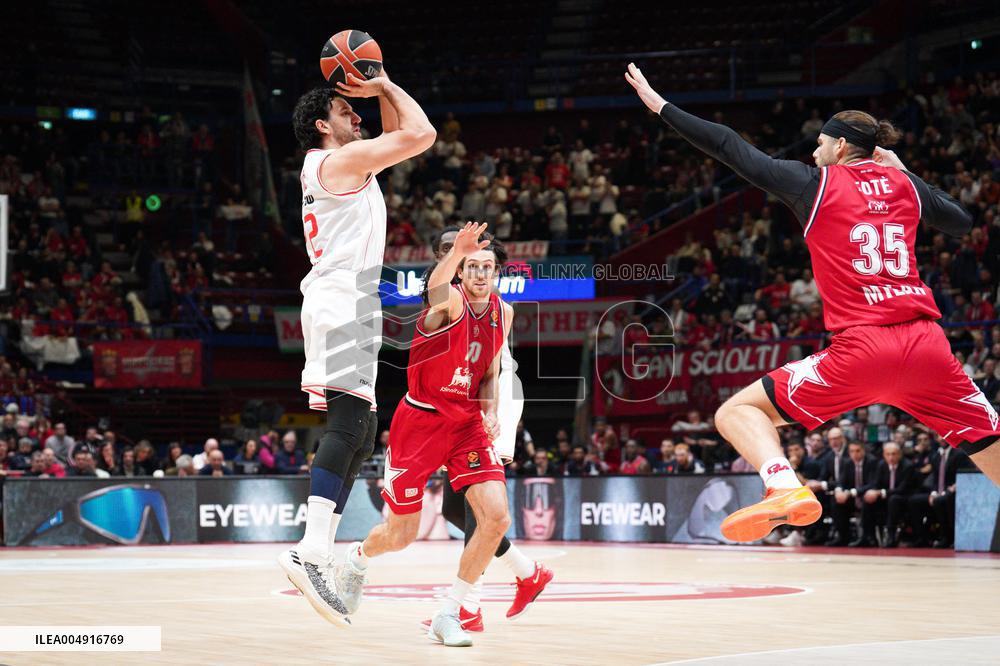 BASKET - Euroleague - Olimpia Milano vs Hapoel Tel Aviv