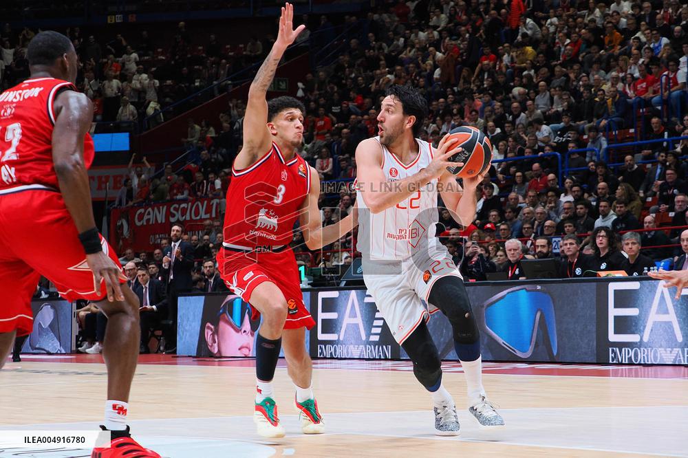 BASKET - Euroleague - Olimpia Milano vs Hapoel Tel Aviv