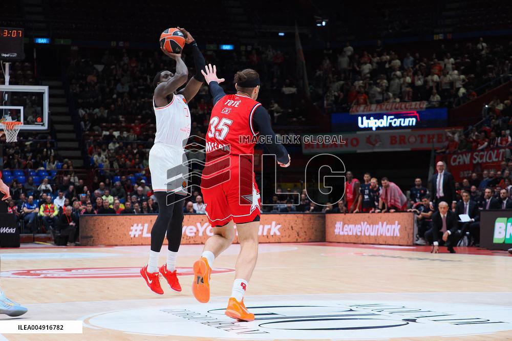 BASKET - Euroleague - Olimpia Milano vs Hapoel Tel Aviv