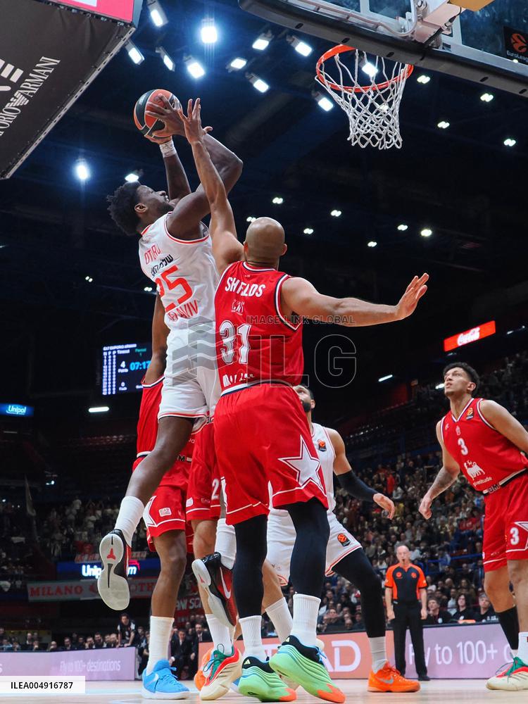 BASKET - Euroleague - Olimpia Milano vs Hapoel Tel Aviv