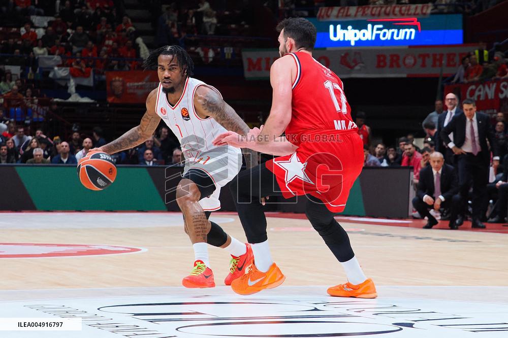 BASKET - Euroleague - Olimpia Milano vs Hapoel Tel Aviv