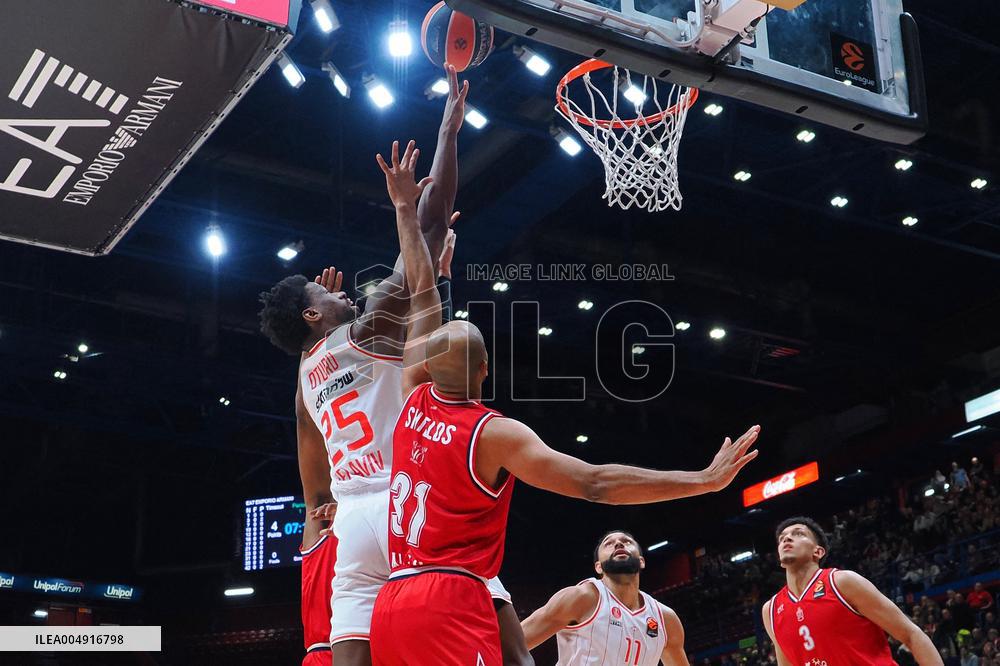 BASKET - Euroleague - Olimpia Milano vs Hapoel Tel Aviv
