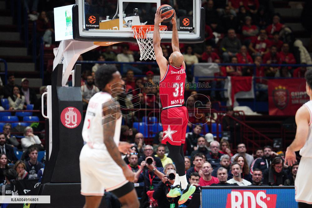 BASKET - Euroleague - Olimpia Milano vs Hapoel Tel Aviv