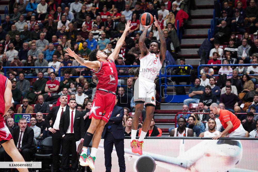 BASKET - Euroleague - Olimpia Milano vs Hapoel Tel Aviv