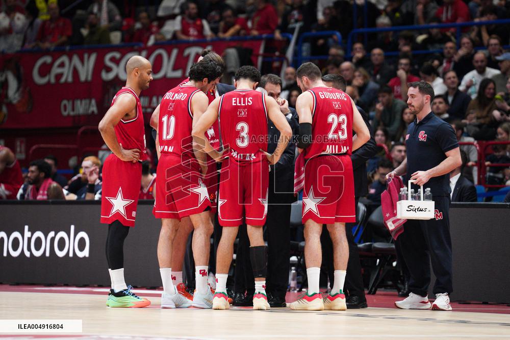 BASKET - Euroleague - Olimpia Milano vs Hapoel Tel Aviv