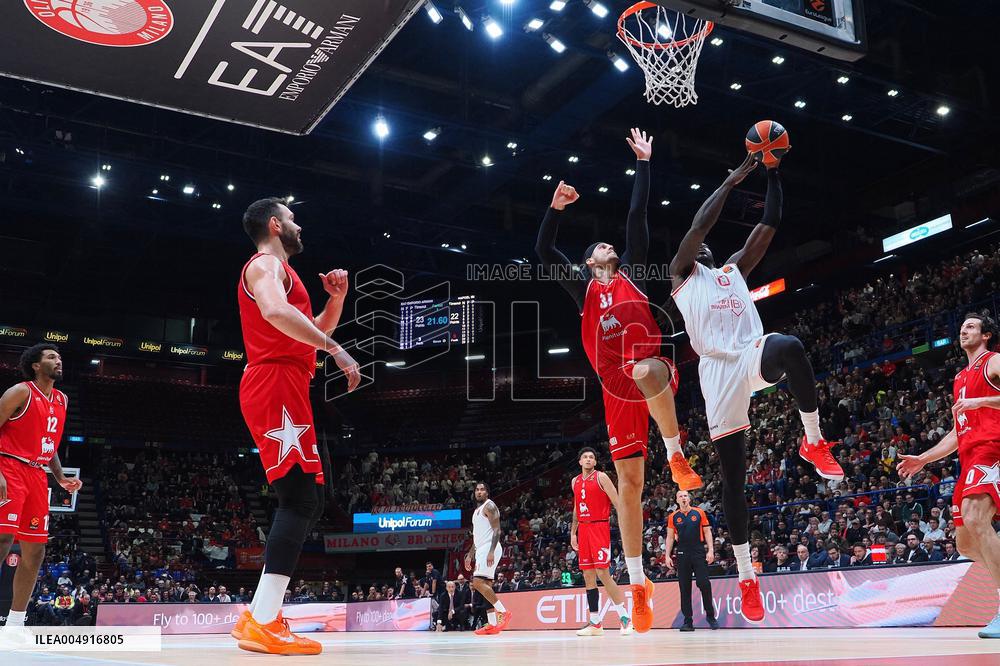 BASKET - Euroleague - Olimpia Milano vs Hapoel Tel Aviv