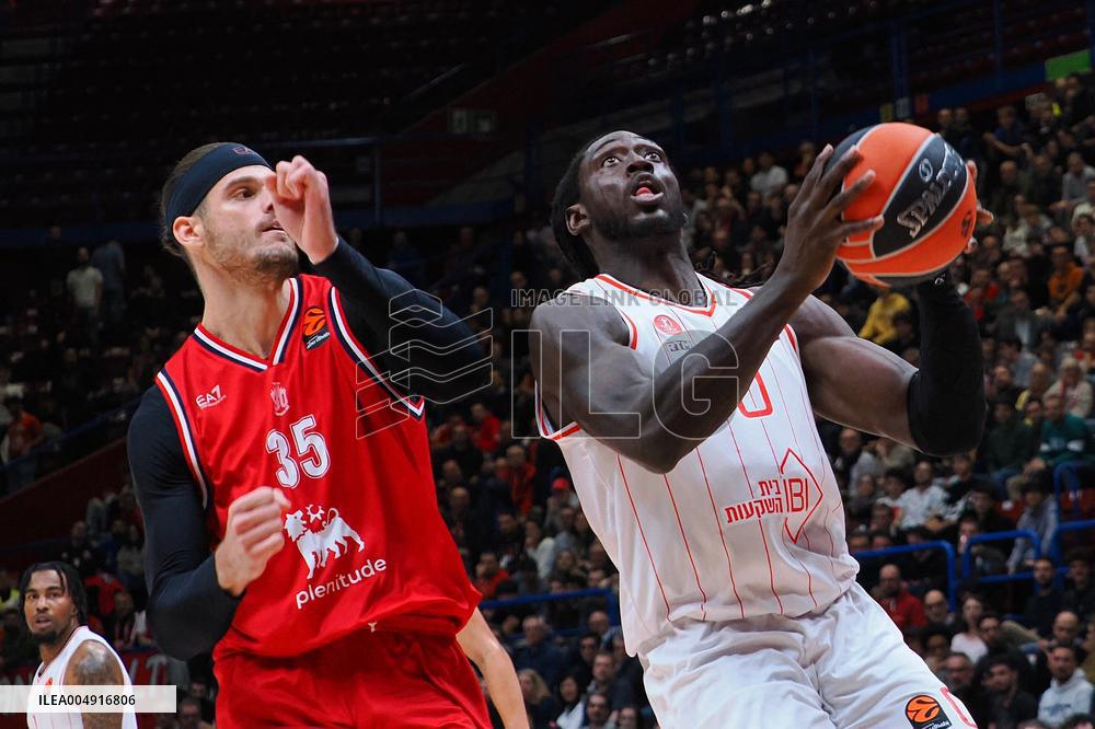 BASKET - Euroleague - Olimpia Milano vs Hapoel Tel Aviv