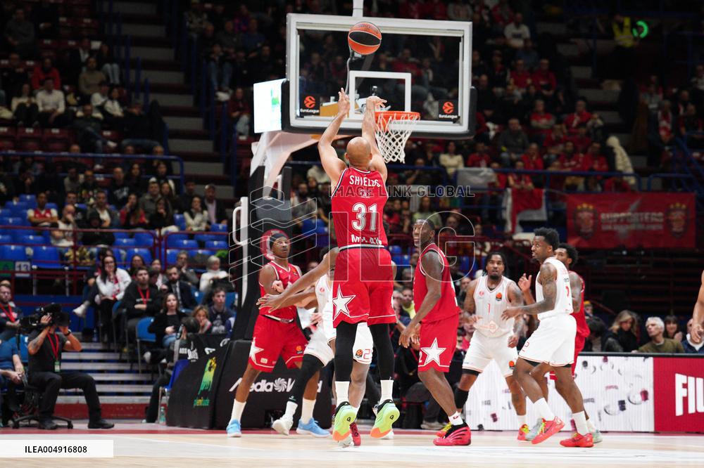 BASKET - Euroleague - Olimpia Milano vs Hapoel Tel Aviv