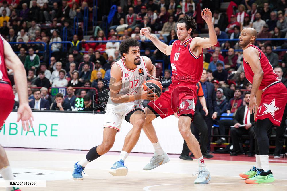 BASKET - Euroleague - Olimpia Milano vs Hapoel Tel Aviv
