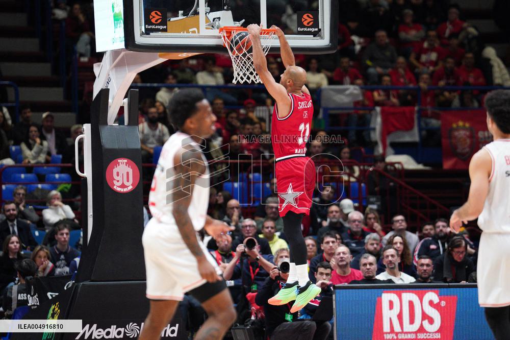 BASKET - Euroleague - Olimpia Milano vs Hapoel Tel Aviv
