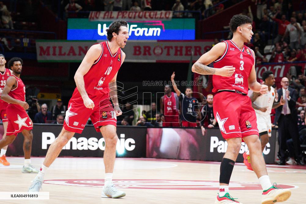 BASKET - Euroleague - Olimpia Milano vs Hapoel Tel Aviv