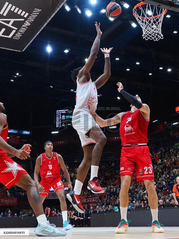 BASKET - Euroleague - Olimpia Milano vs Hapoel Tel Aviv